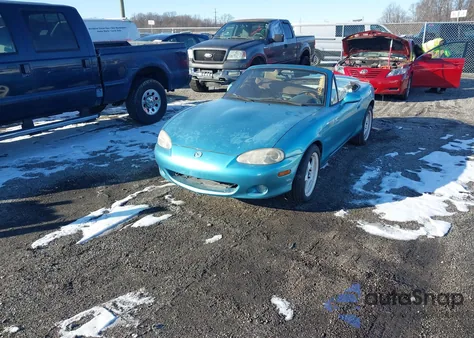2001 Mazda Mx-5 Miata Ls/Special Edition z USA, uszkodzony, nr VIN JM1NB353X10212667